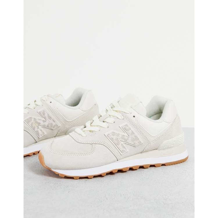 new balance 574 blanche homme