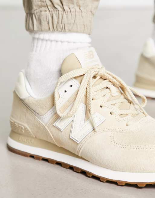 New balance femme beige hot sale 574