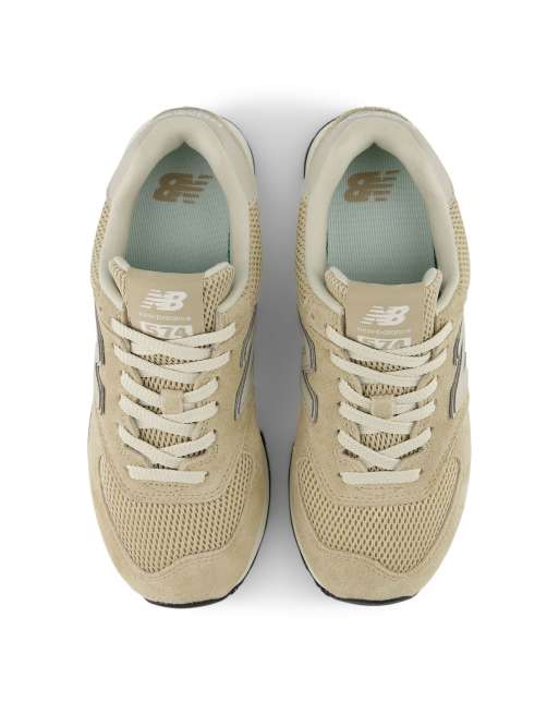 New Balance - 574 - Baskets - Beige, 4 de 4