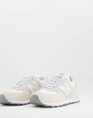 new balance 574 grise et blanche