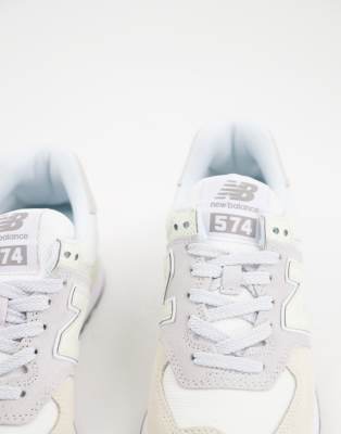 new balance 574 grise et blanche