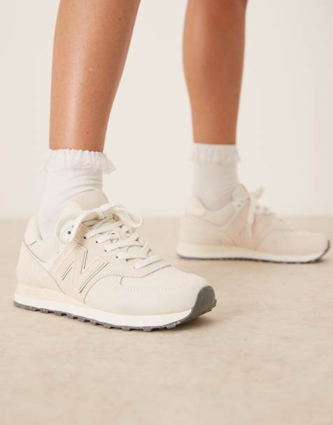 New Balance -  574 - Baskets - Blanc cassé - view 1