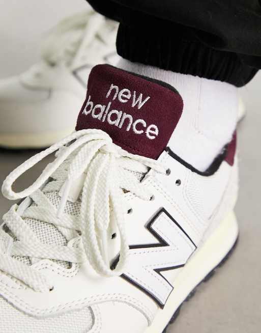 New balance cheap m574 burdeos