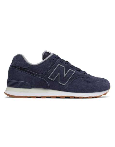 New Balance - 574 - Baskets - Bleu - view 1