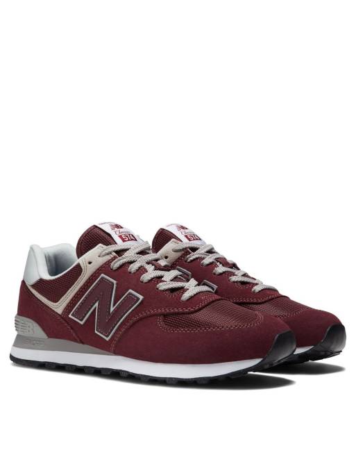 New balance 2025 rouge bordeaux 574