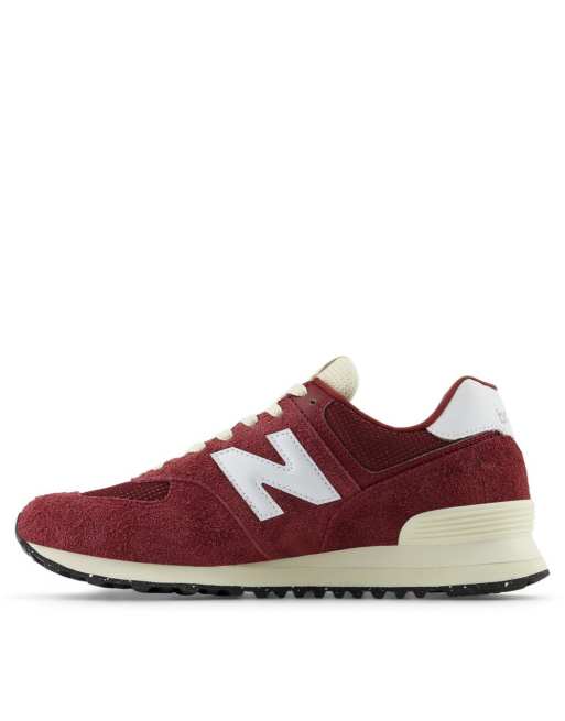 New Balance 574 Baskets Bordeaux ASOS