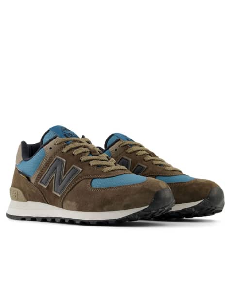 New Balance - 574 - Baskets - Champignon foncé - view 1