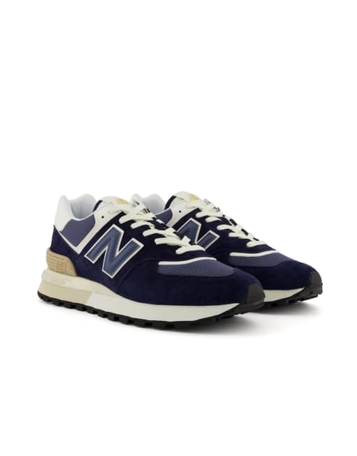 New balance 574 store noir et fauve