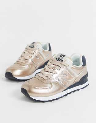 new balance 574 beige rosa