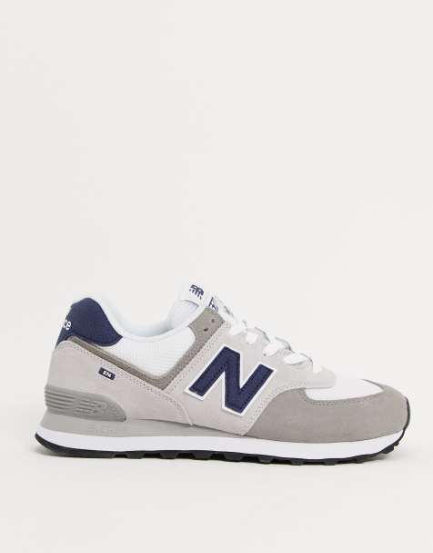 New Balance - 574 - Baskets en daim - Gris clair - view 1