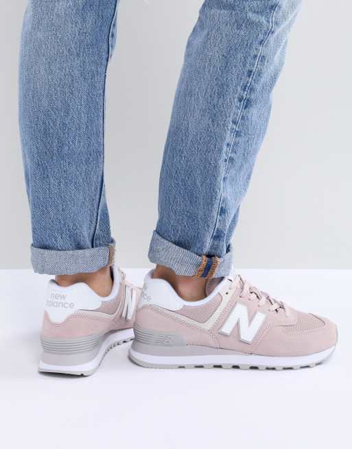 New balance rosa outlet con gris