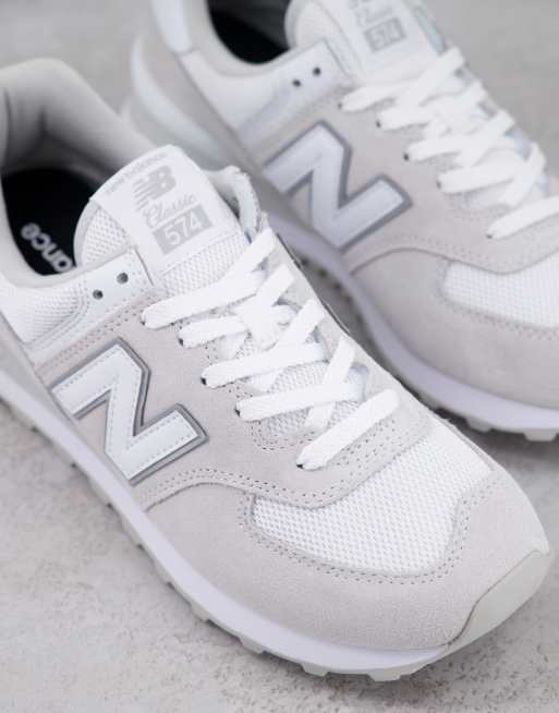 New Balance 574 Baskets Gris clair