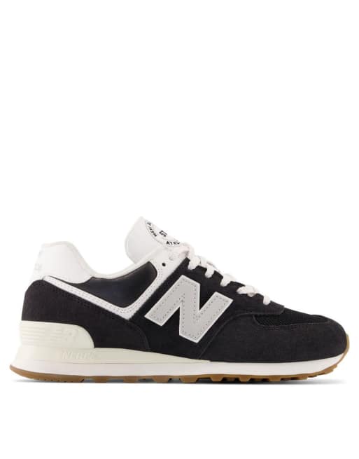 New balance 574 noir et clearance blanc