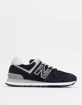 new balance 574 noire et blanche