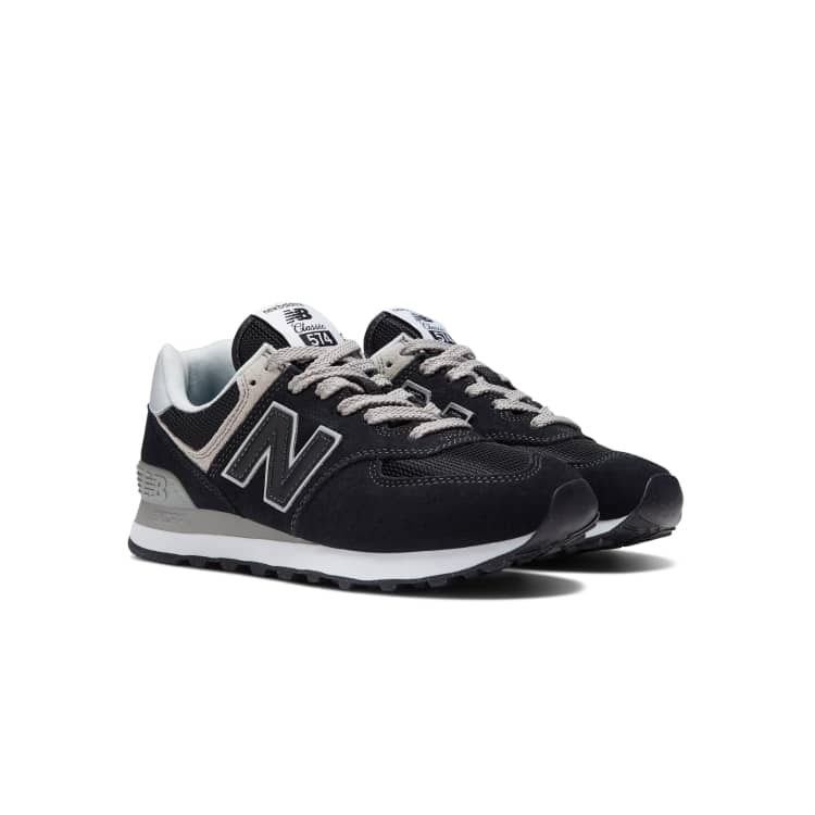 New Balance 574 Baskets Noir et gris ASOS