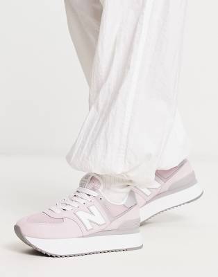 Basket new balance femme cheap rose pale