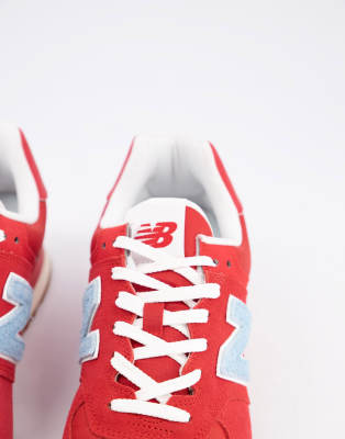 new balance 574 rouge et bleu