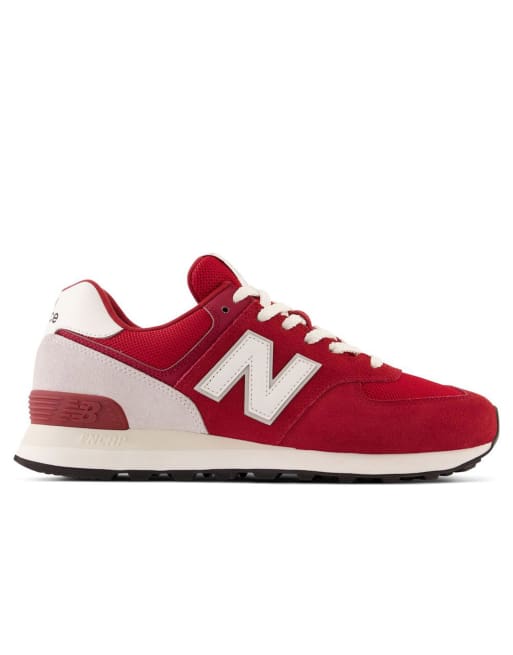 New Balance 574 Baskets Rouge