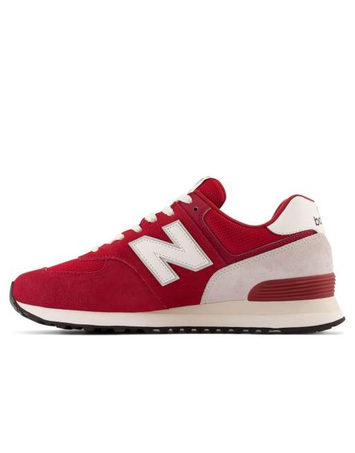 New balance 2025 574 femme rouge