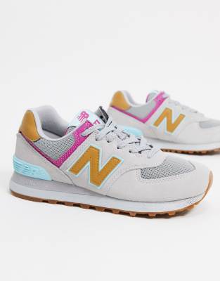 new balance 574 creme