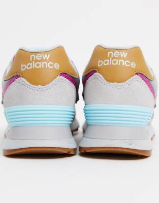 new balance 574 creme