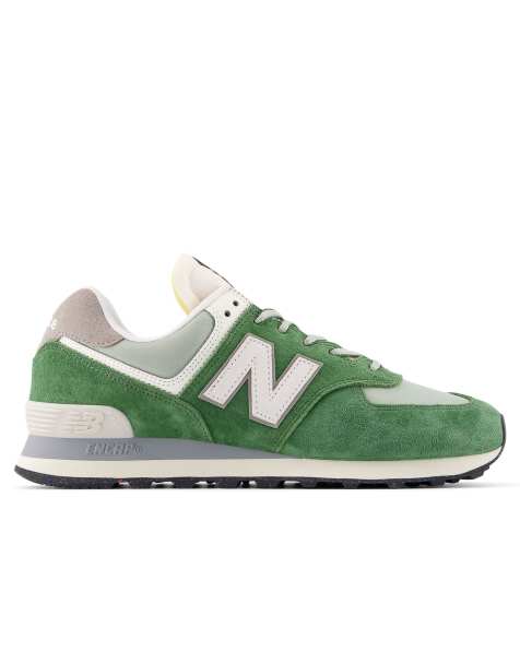 New Balance - 574 - Baskets - Vert foncé - view 1