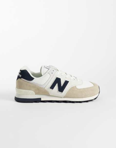 New Balance - 574 - Beige og sorte sneakers - view 1