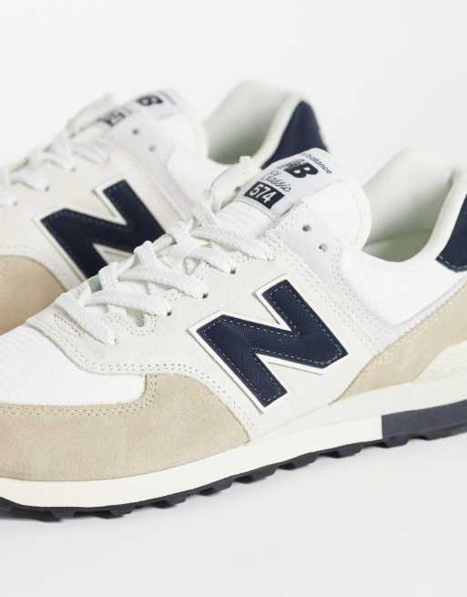 New Balance – 574 – Beżowo-czarne buty sportowe, 4 z 5