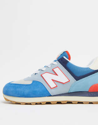 new balance 574 core plus mako blue