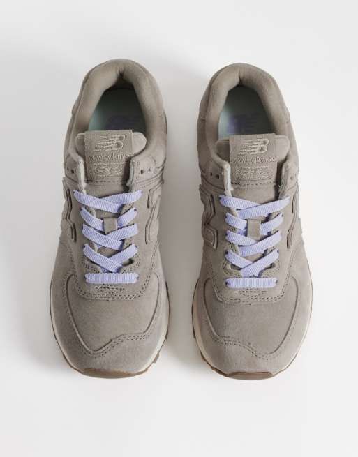New Balance 574 buty sportowe w jasnobrązowym kolorze, 2 z 5