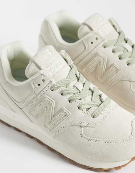 New Balance 574 buty sportowe w kolorze białym, 5 z 5