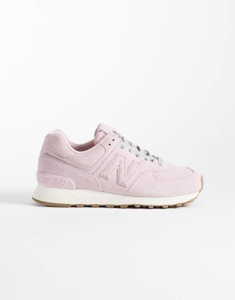 New Balance 574 buty sportowe w kolorze różowym - view 1