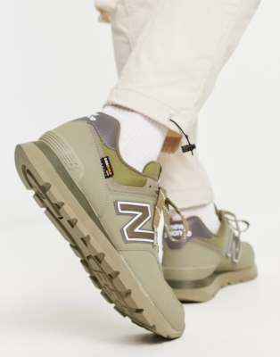 New Balance 574 Cordura trainers in grey  - ASOS Price Checker