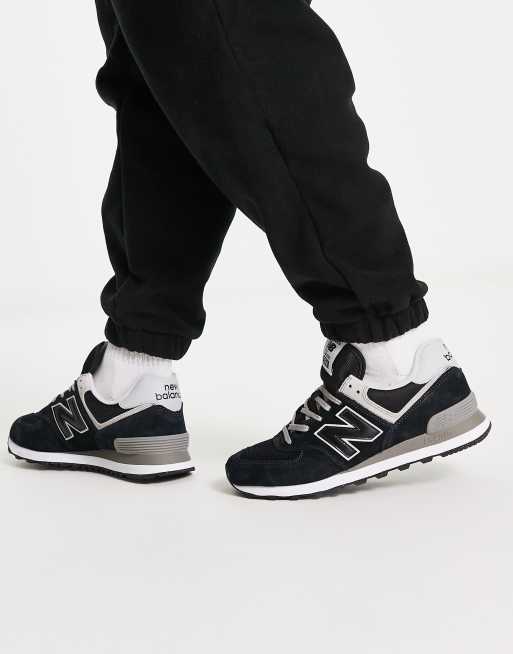 New Balance – 574 – Czarne buty sportowe unisex | ASOS