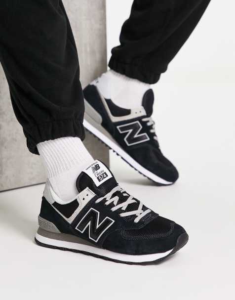 New Balance 574 - czarne buty sportowe - view 1