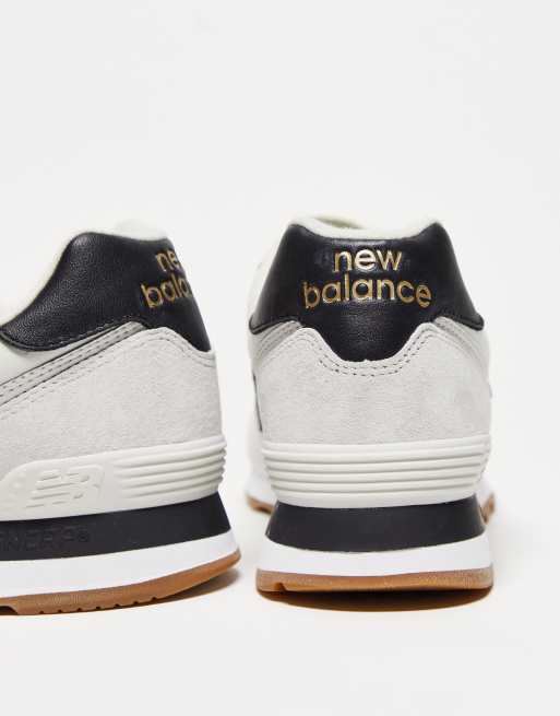 New Balance 574 – Czarno-białe buty sportowe, 2 z 4