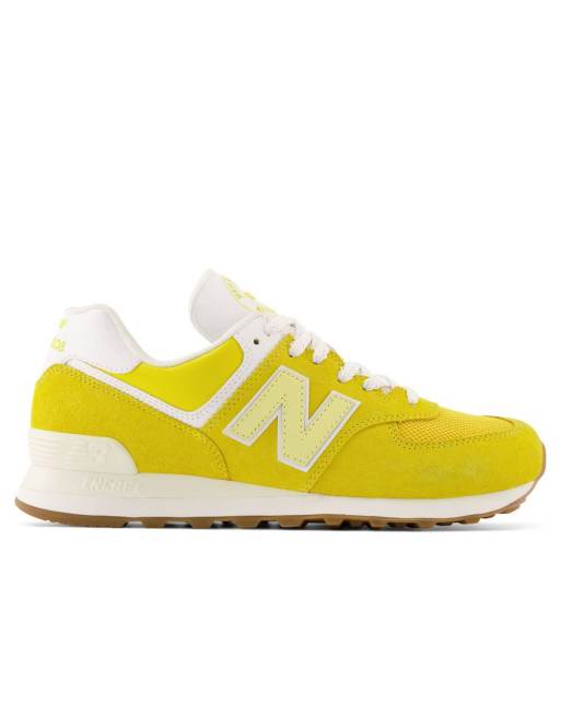 New Balance 574 Gelbe Sneaker