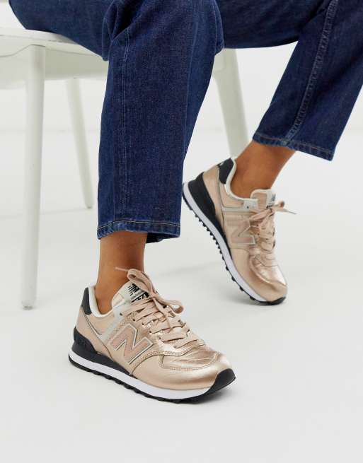 Womens rose sale gold new balance