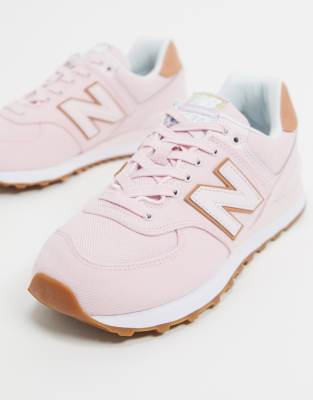 pink new balance trainers