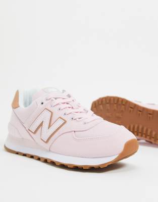 new balance 574 mid cut black