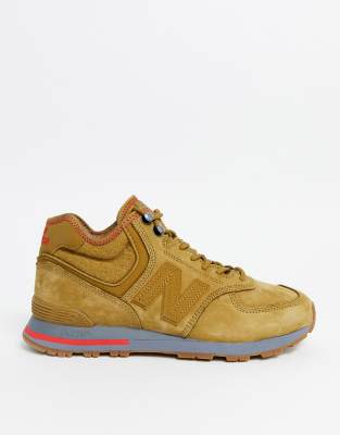 new balance tan 574 trainers