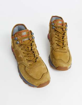 new balance tan 574 trainers