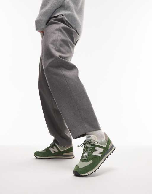 New Balance 574 – Mörkgröna sneakers, 5 av 5