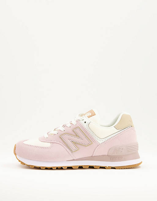 New Balance – 574 – Nachhaltige Sneaker in Pastellrosa