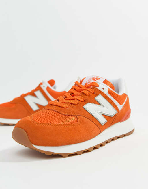 New balance cheap 574 arancioni