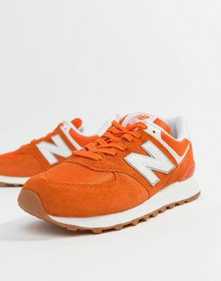 orange new balance trainers