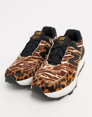 new balance leopard sneakers