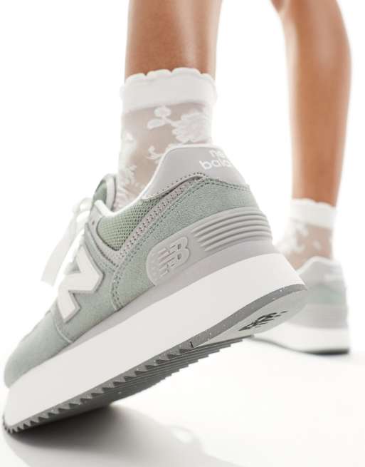 New Balance Women's Grey 574 Classics Sneakers Various, 55% OFF