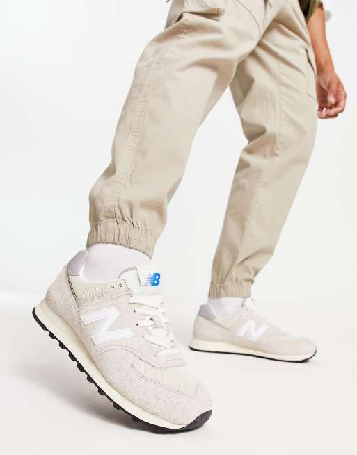 New balance hotsell ml574 bleached sand