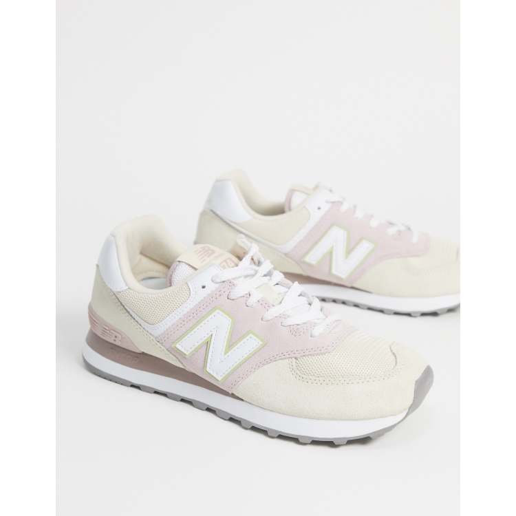 New balance hotsell wl574 różowe